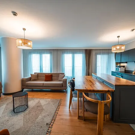 아파트 3 Bedroom Flat With Gym Imperium 25 이스탄불